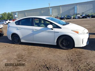 2012 Toyota Prius One with VIN JTDKN3DU3C5458342, listed as a IAAI auction lot 40115085 with 229,373 mi miles. Bid and sale history available at carsss.com. Image 1.