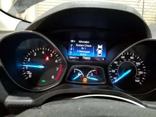 2017 Ford Escape S with VIN 1FMCU0F70HUB18958, listed as a Copart auction lot 46043985 with 190,447 mi miles and Salvage Title. Bid and sale history available at carsss.com. Image 9.