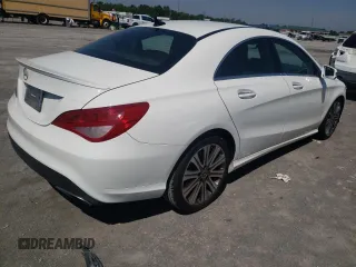 2018 Mercedes-Benz CLA 250 with VIN WDDSJ4EB0JN660668, listed as a Copart auction lot 58549873 with Not Provided miles and . Bid and sale history available at DreamBid. Image 3.