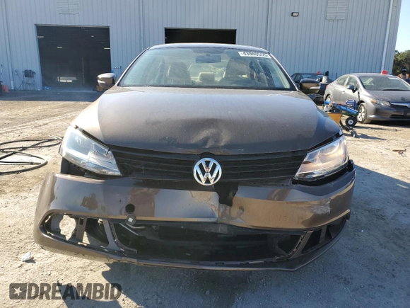 2012 Volkswagen Jetta Sedan SE w/Convenience & Sunroof with VIN 3VWDX7AJ4CM401191, listed as a Copart auction lot 43960555 with 89,253 mi miles and Salvage Title. Bid and sale history available at carsss.com. Image 5.
