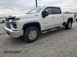 2021 Chevrolet Silverado 3500HD LTZ z VIN 1GC4YUEY2MF282936, wystawiony jako Copart lot #54676595 z przebiegiem 31 404 mil mil oraz Szkody całkowita. Historia ofert i sprzedaży dostępna na DreamBid. Obrazek 1.