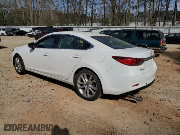2016 Mazda 6 i Touring with VIN JM1GJ1V54G1460188, listed as a Copart auction lot 48725215 with Not Provided miles and Salvage Title. Bid and sale history available at carsss.com. Image 2.