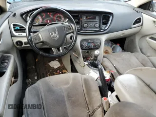 2013 Dodge Dart SXT with VIN 1C3CDFBH8DD708619, listed as a Copart auction lot 84391774 with 195,184 mi miles and Salvage Title. Bid and sale history available at carsss.com. Image 8.