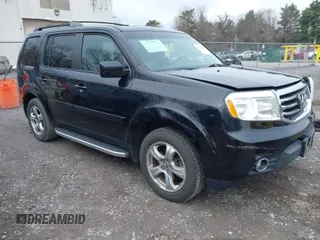 2013 Honda Pilot EX-L with VIN 5FNYF4H51DB083907, listed as a IAAI auction lot 42010464 with 125,840 mi miles. Bid and sale history available at carsss.com. Image 1.