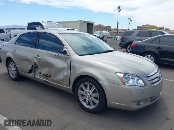 2005 Toyota Avalon XL with VIN 4T1BK36B65U002604, listed as a IAAI auction lot 42085542 with 199,151 mi miles and . Bid and sale history available at DreamBid. Image 1.