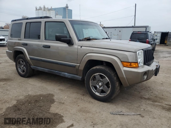 2006 Jeep Commander z VIN 1J8HG48N66C182857, wystawiony jako Copart lot #80734914 z przebiegiem 138 838 mil mil oraz Szkoda całkowita • Salvage title. Historia ofert i sprzedaży dostępna na DreamBid. Obrazek 4.