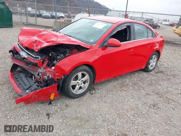 2014 Chevrolet Cruze 1LT with VIN 1G1PC5SB7E7284834, listed as a IAAI auction lot 41912303 with 109,172 mi miles and . Bid and sale history available at DreamBid. Image 2.