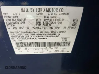 2012 Ford Explorer Limited с VIN 1FMHK7F87CGA04945, выставлен на аукционе IAAI как лот 42359580 с пробегом 135 256 миль миль и . История ставок и продаж доступна на DreamBid. Изображение 9.