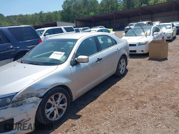 2012 Ford Fusion SE with VIN 3FAHP0HAXCR226407, listed as a IAAI auction lot 41982689 with 193,432 mi miles. Bid and sale history available at carsss.com. Image 12.