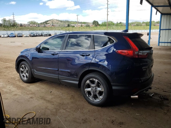 2018 Honda CR-V EX-L z VIN 2HKRW2H84JH605428, wystawiony jako Copart lot #57362805 z przebiegiem 80 703 mil mil oraz Szkoda całkowita • Salvage title. Historia ofert i sprzedaży dostępna na DreamBid. Obrazek 2.
