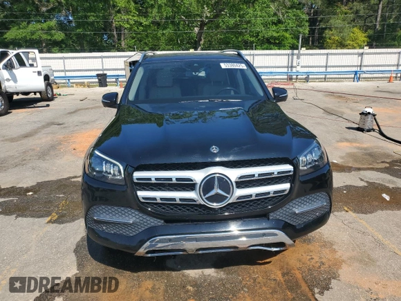 2020 Mercedes-Benz GLS with VIN 4JGFF5KE9LA176361, listed as a Copart auction lot 53380425 with 77,996 mi miles and Salvage Title. Bid and sale history available at carsss.com. Image 5.