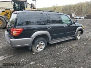 2002 Toyota Sequoia SR5 with VIN 5TDZT34A22S132678, listed as a Copart auction lot 51746785 with NaN miles and Salvage Title. Bid and sale history available at carsss.com. Image 3.