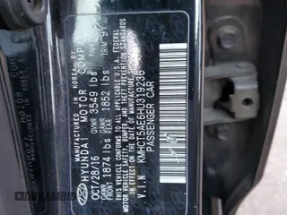 2017 Hyundai Accent SE with VIN KMHCT5AE6HU319236, listed as a Copart auction lot 50324515 with 133,426 mi miles and Salvage Title. Bid and sale history available at DreamBid. Image 14.