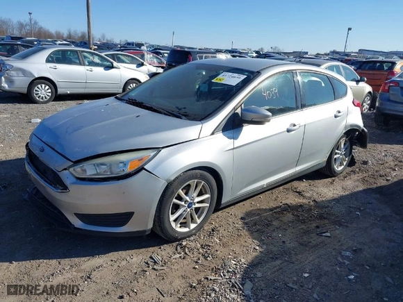 2015 Ford Focus SE with VIN 1FADP3K22FL202879, listed as a IAAI auction lot 41724039 with 169,240 mi miles. Bid and sale history available at carsss.com. Image 2.