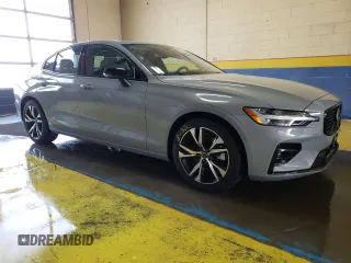 2025 Volvo S60 Plus with VIN 7JRL12GC4SG365671, listed as a Copart auction lot 70710544 with 297 mi miles and Salvage Title. Bid and sale history available at carsss.com. Image 4.