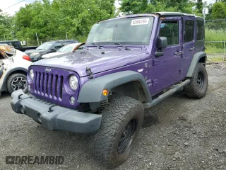 2018 Jeep Wrangler JK Unlimited Sport S with VIN 1C4BJWDG7JL882381, listed as a Copart auction lot 62986194 with 97,107 mi miles and Salvage Title. Bid and sale history available at carsss.com. Image 1.