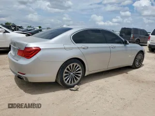 2012 BMW 7 Series 740i with VIN WBAKA4C5XCC613599, listed as a Copart auction lot 62951835 with 102,534 mi miles and Clean title. Bid and sale history available at DreamBid. Image 3.