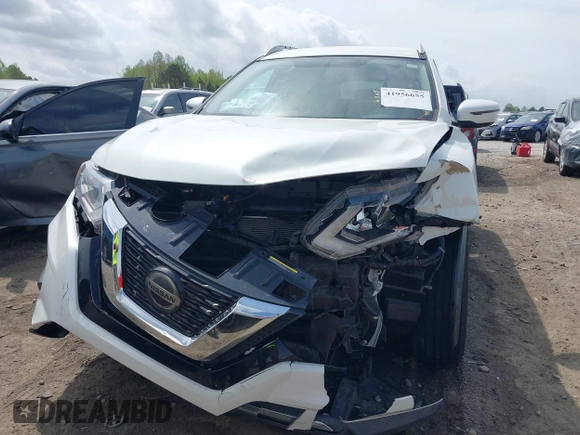 2018 Nissan Rogue SV with VIN KNMAT2MT8JP597774, listed as a IAAI auction lot 41956655 with 63,237 mi miles and . Bid and sale history available at carsss.com. Image 12.