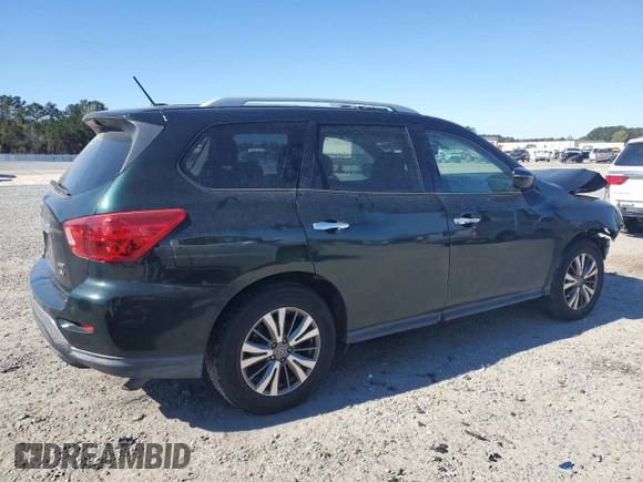 2018 Nissan Pathfinder S with VIN 5N1DR2MM2JC660679, listed as a Copart auction lot 50611145 with 103,047 mi miles and Salvage title. Bid and sale history available at DreamBid. Image 3.