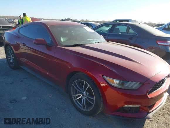 2016 Ford Mustang EcoBoost with VIN 1FA6P8TH7G5310350, listed as a IAAI auction lot 41837621 with 157,269 mi miles and . Bid and sale history available at DreamBid. Image 1.