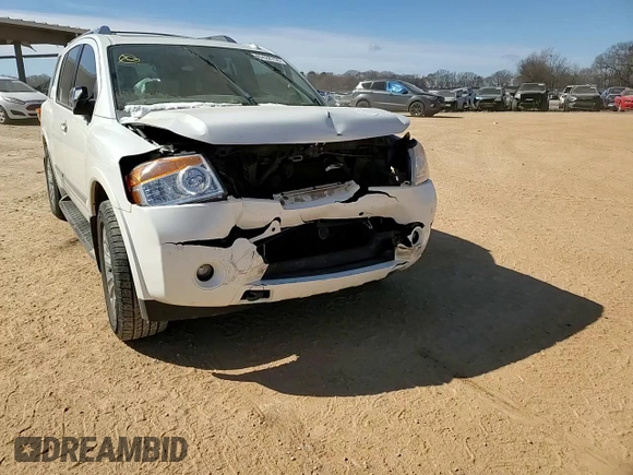 2015 Nissan Armada Platinum z VIN 5N1BA0NF1FN603453, wystawiony jako Copart lot #46428755 z przebiegiem Nie podano mil oraz Szkoda całkowita • Salvage title. Historia ofert i sprzedaży dostępna na DreamBid. Obrazek 12.