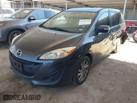 2015 Mazda Mazda5 Sport with VIN JM1CW2BL6F0190989, listed as a IAAI auction lot 41783326 with 90,505 mi miles. Bid and sale history available at carsss.com. Image 18.