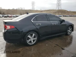 2012 Acura TSX Special Edition with VIN JH4CU2E89CC023354, listed as a Copart auction lot 50761215 with 160,383 mi miles and Salvage title. Bid and sale history available at DreamBid. Image 3.