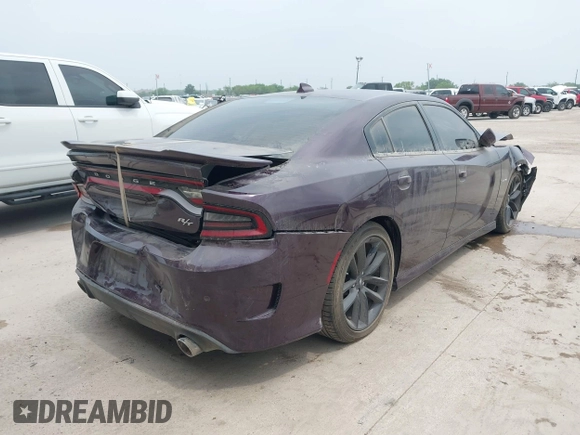 2022 Dodge Charger R/T with VIN 2C3CDXCT2NH167032, listed as a IAAI auction lot 40799785 with 24,817 mi miles and . Bid and sale history available at carsss.com. Image 4.