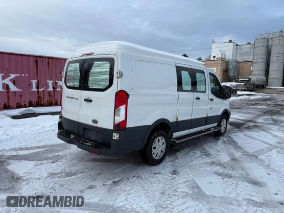 2015 Ford Transit Cargo with VIN 1FTNR1ZM2FKA76856, listed as a Copart auction lot 52003535 with 200,745 mi miles and Clean title. Bid and sale history available at DreamBid. Image 4.