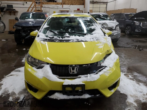 2017 Honda Fit EX with VIN JHMGK5H70HS017712, listed as a Copart auction lot 44487645 with 129,147 mi miles and Non Repairable. Bid and sale history available at carsss.com. Image 5.