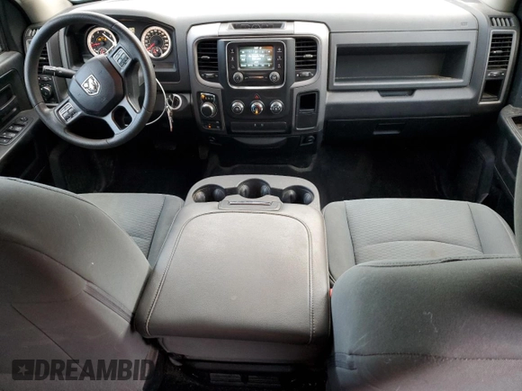 2017 Ram 1500 Tradesman with VIN 1C6RR7KG2HS811306, listed as a Copart auction lot 88221505 with 33,313 mi miles and Salvage title. Bid and sale history available at DreamBid. Image 8.