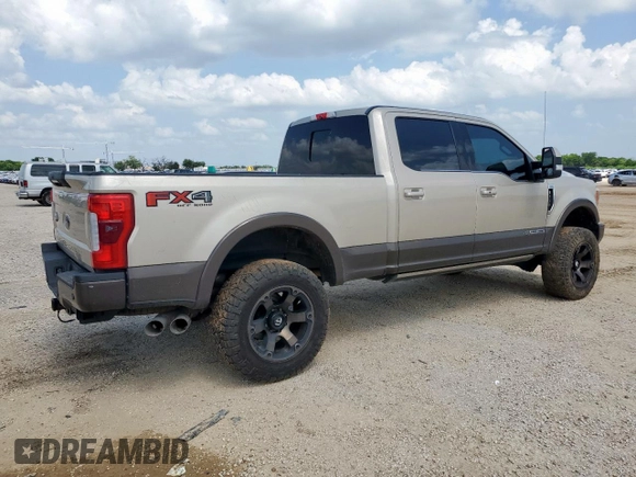 2017 Ford F-250 Lariat with VIN 1FT7W2BT4HEE31276, listed as a Copart auction lot 58258985 with 287,839 mi miles and Salvage title. Bid and sale history available at DreamBid. Image 3.