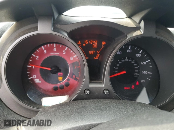 2014 Nissan Juke Nismo with VIN JN8AF5MR7ET362894, listed as a Copart auction lot 47575885 with 161,242 mi miles and Salvage Title. Bid and sale history available at DreamBid. Image 9.