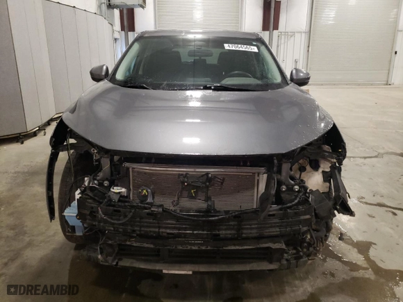 2022 Nissan Rogue SV with VIN 5N1BT3BB0NC670536, listed as a Copart auction lot 47064565 with 74,027 mi miles and Salvage Title. Bid and sale history available at carsss.com. Image 5.