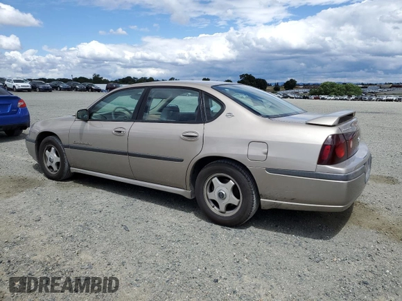 2002 Chevrolet Impala LS z VIN 2G1WH55KX29300298, wystawiony jako Copart lot #56748995 z przebiegiem 59 242 mil mil oraz Czysty tytuł • Clean title. Historia ofert i sprzedaży dostępna na DreamBid. Obrazek 2.