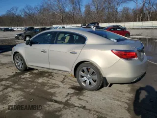 2012 Buick LaCrosse Premium 1 with VIN 1G4GE5E30CF105800, listed as a Copart auction lot 85294834 with 130,904 mi miles and Salvage title. Bid and sale history available at DreamBid. Image 2.