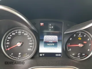 2017 Mercedes-Benz GLC with VIN WDC0G4JB8HF250091, listed as a Copart auction lot 51612585 with 142,379 mi miles and Clean Title. Bid and sale history available at carsss.com. Image 9.
