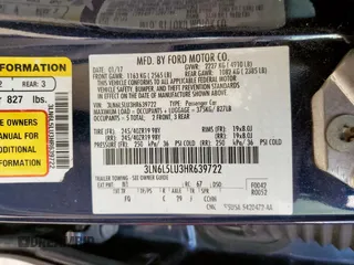 2017 Lincoln MKZ Hybrid Select z VIN 3LN6L5LU3HR639722, wystawiony jako Copart lot #52888935 z przebiegiem 88 200 mil mil oraz Szkoda całkowita • Salvage title. Historia ofert i sprzedaży dostępna na DreamBid. Obrazek 13.