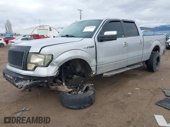 2011 Ford F-150 XLT with VIN 1FTFW1ET9BKE12068, listed as a IAAI auction lot 41775092 with Not Provided miles and . Bid and sale history available at carsss.com. Image 2.