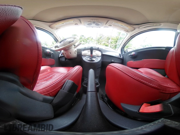 2012 FIAT 500 Lounge with VIN 3C3CFFER6CT142001, listed as a IAAI auction lot 42309609 with 56,367 mi miles and . Bid and sale history available at DreamBid. Image 18.