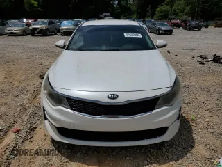2016 Kia Optima LX with VIN KNAGT4L31G5072886, listed as a Copart auction lot 54522385 with 242,440 mi miles and Clean Title. Bid and sale history available at carsss.com. Image 5.