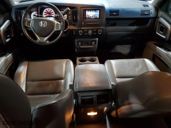 2012 Honda Ridgeline RTL with VIN 5FPYK1F54CB453136, listed as a Copart auction lot 47109595 with 120,780 mi miles and Salvage Title. Bid and sale history available at carsss.com. Image 8.