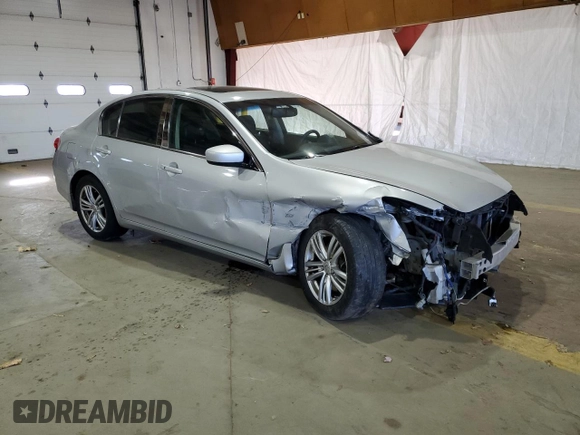 2015 Infiniti Q40 with VIN JN1CV6AR1FM524678, listed as a Copart auction lot 80853524 with 0 mi miles and Salvage Title. Bid and sale history available at carsss.com. Image 4.