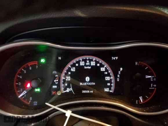2020 Dodge Durango Pursuit with VIN 1C4SDJFT6LC381683, listed as a Copart auction lot 46294014 with 39,506 mi miles and Clean title. Bid and sale history available at DreamBid. Image 9.