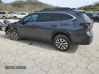 2024 Subaru Outback Premium с VIN 4S4BTADCXR3297604, выставлен на аукционе Copart как лот 53678345 с пробегом 14 714 миль миль и Списание • Salvage title. История ставок и продаж доступна на DreamBid. Изображение 2.