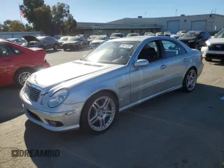 2004 Mercedes-Benz E 55 AMG with VIN WDBUF76J54A461511, listed as a Copart auction lot 89411355 with 260,433 mi miles and Clean Title. Bid and sale history available at carsss.com. Image 1.