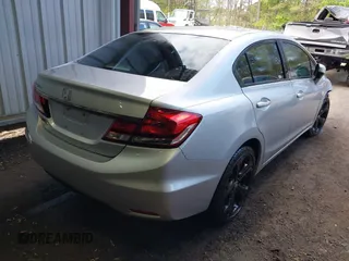 2014 Honda Civic Sedan EX with VIN 2HGFB2F86EH553768, listed as a IAAI auction lot 42042742 with 185,342 mi miles. Bid and sale history available at carsss.com. Image 4.
