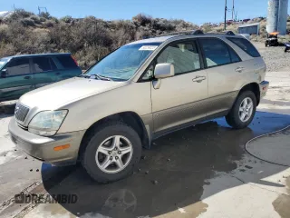 2002 Lexus RX 300 z VIN JTJHF10U220248857, wystawiony jako Copart lot #50239825 z przebiegiem 225 621 mil mil oraz Szkody całkowita. Historia ofert i sprzedaży dostępna na DreamBid. Obrazek 1.
