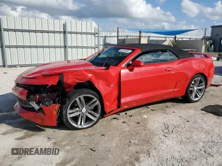 2017 Chevrolet Camaro 1LT with VIN 1G1FB3DS5H0174975, listed as a Copart auction lot 45291085 with 69,461 mi miles and Salvage Title. Bid and sale history available at carsss.com. Image 1.