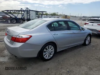 2014 Honda Accord Sedan EX-L with VIN 1HGCR2F87EA293474, listed as a Copart auction lot 49748234 with 92,598 mi miles and Salvage Title. Bid and sale history available at carsss.com. Image 3.
